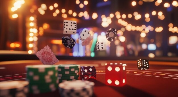 Live dealer table with multiple camera angles
